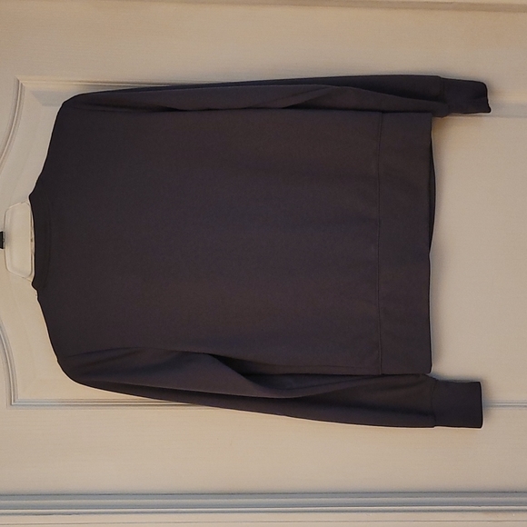 LIKE NEW Rock & Republic Grey Metal Zipper Detail Sweatshirt Material MotoJacket - Picture 6 of 11